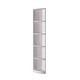 preview thumbnail 6 of 104, Q-Max 5-tier Wood Display Corner Bookcase