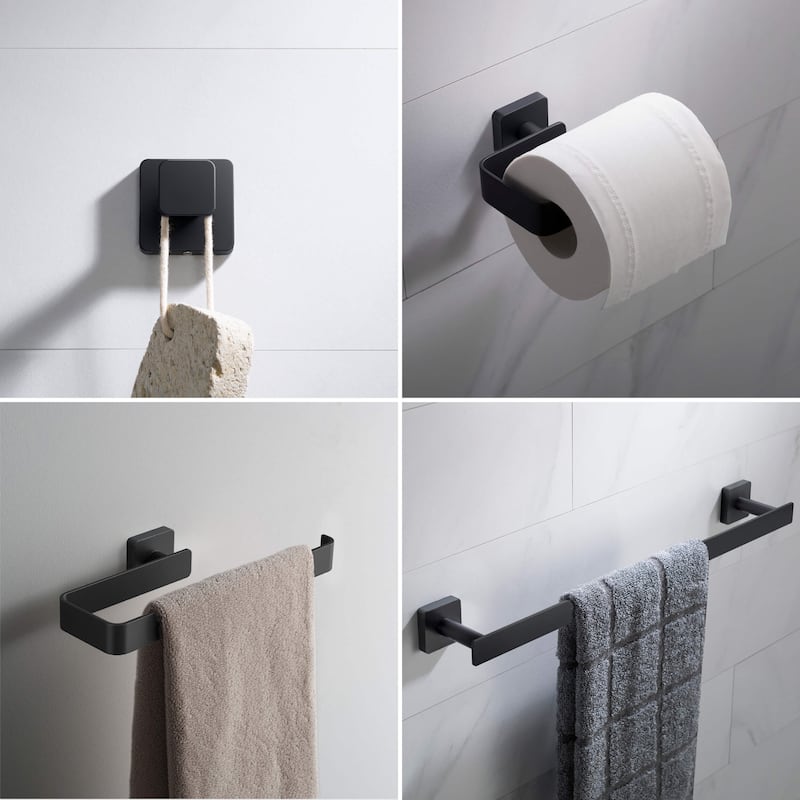 Blaze 4 Piece Bathroom Hardware Set