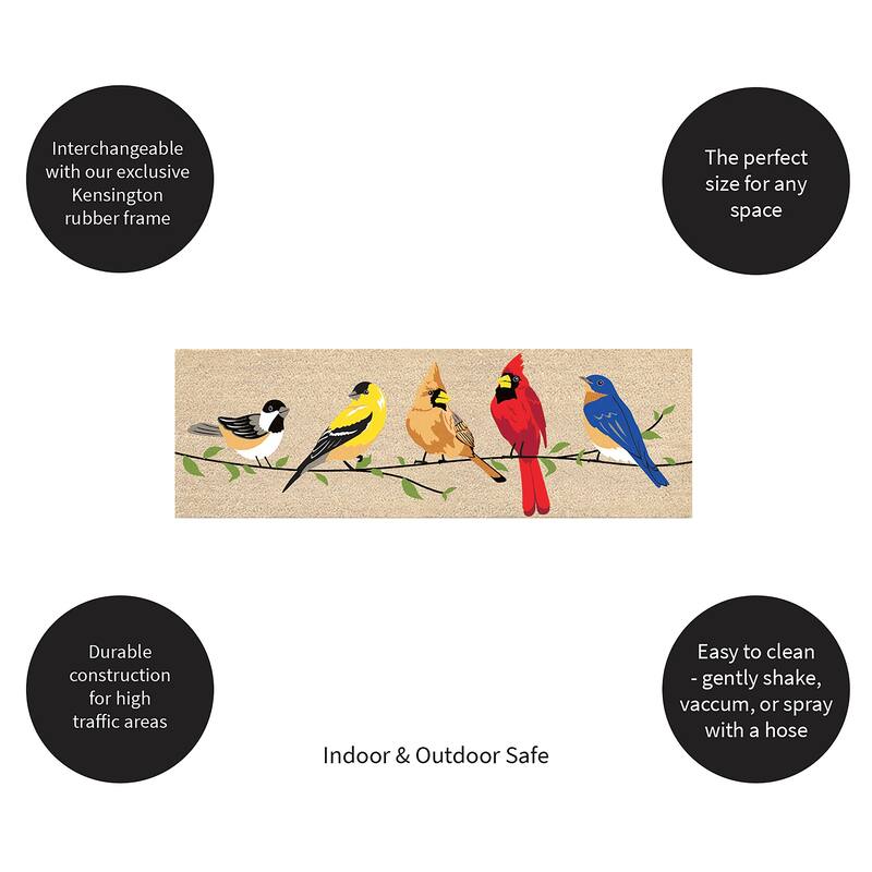 28 in. x 9 in. Birds on a Branch Kensington Switch Mat