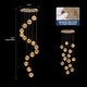 preview thumbnail 6 of 11, 15-Light LED Staircase Chandelier Crystal Ceiling Lights Large Chandeliers for High Ceilings, Entryway Modern Lighting Fixture