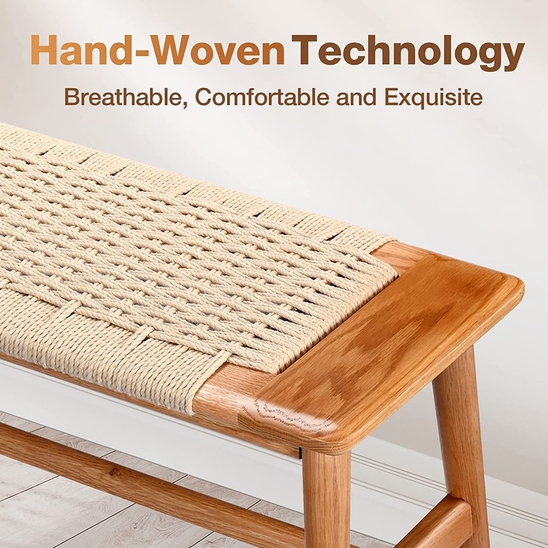 Wooden bench indoor outlet seat