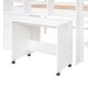 preview thumbnail 13 of 13, Multi-Functional Low Loft Bed for Boys Girls, White