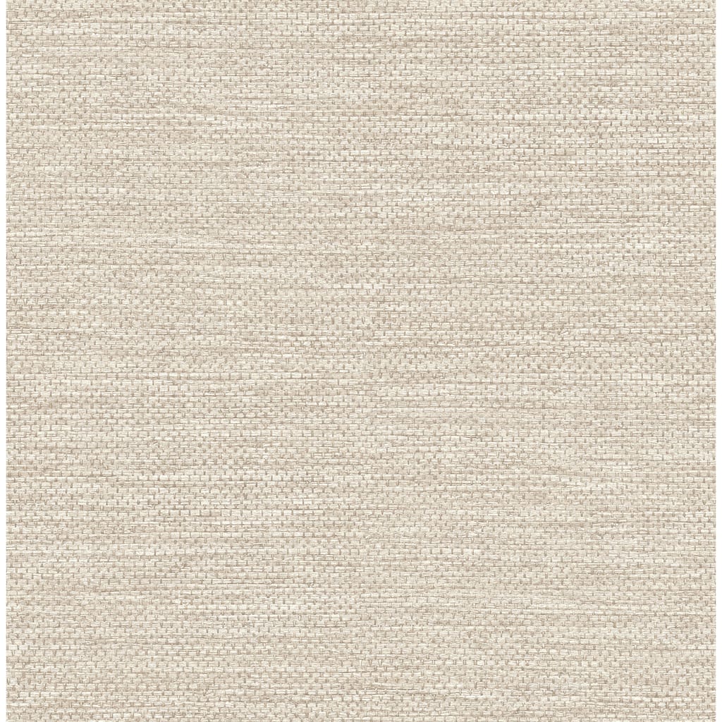 A-Street Prints Malin Wheat Faux Grasscloth Wallpaper