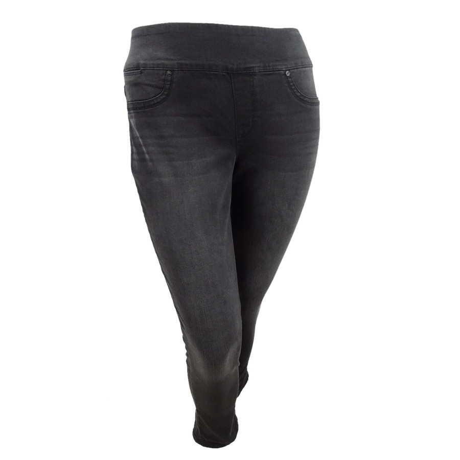 womens pull on boyfriend jeans