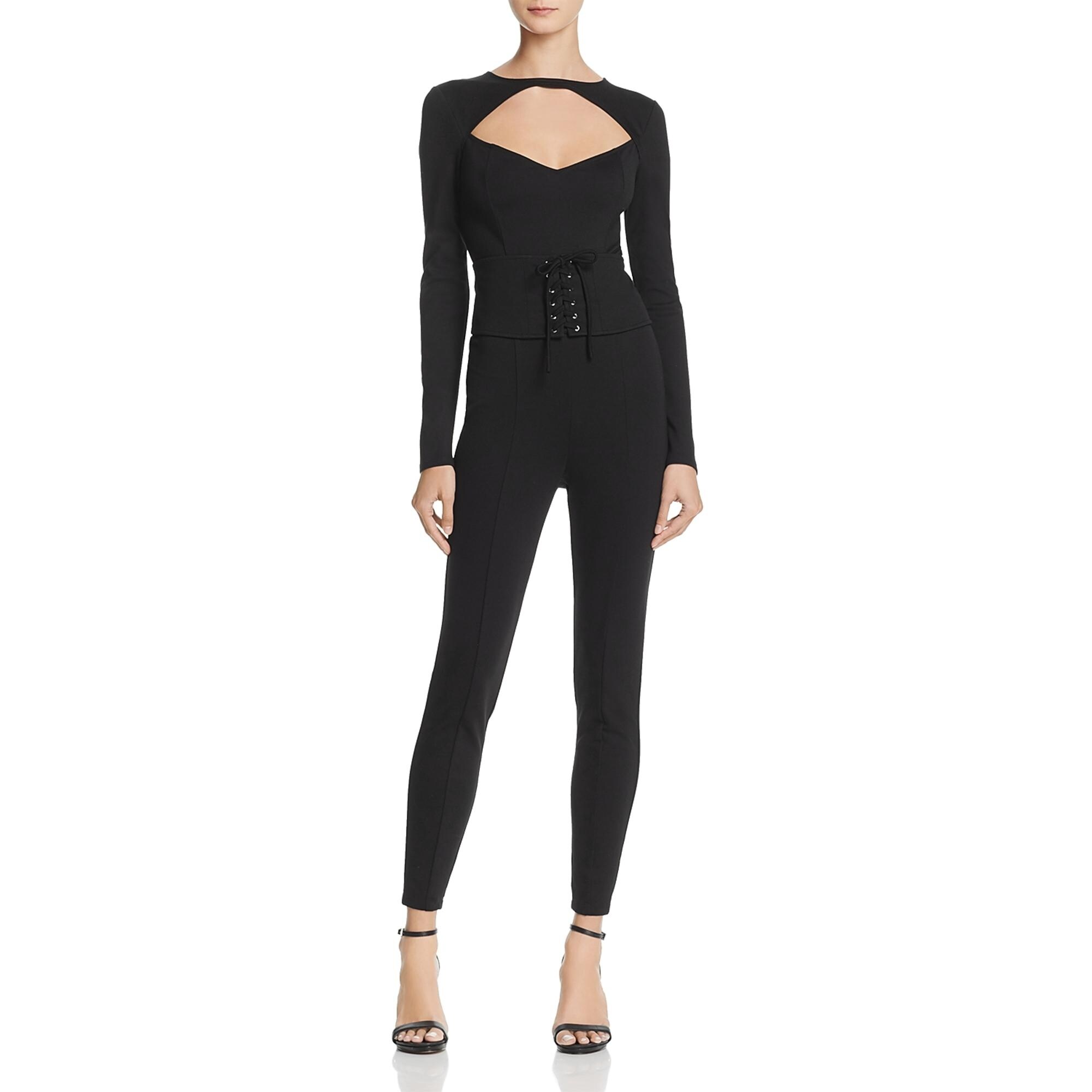 guess black jumpsuit