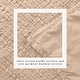 preview thumbnail 5 of 41, Linery & Co. Cotton Honeycomb Waffle Garment Washed Quilt Set