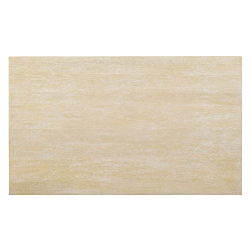Amonia Urban Style Wired White Finish Wood Turned-Leg Dining Table