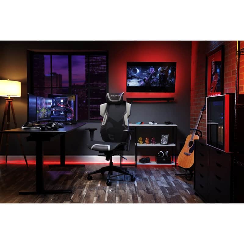 RESPAWN FLEXX Mesh Gaming Chair With Lumbar Support, Adjustable Headrest