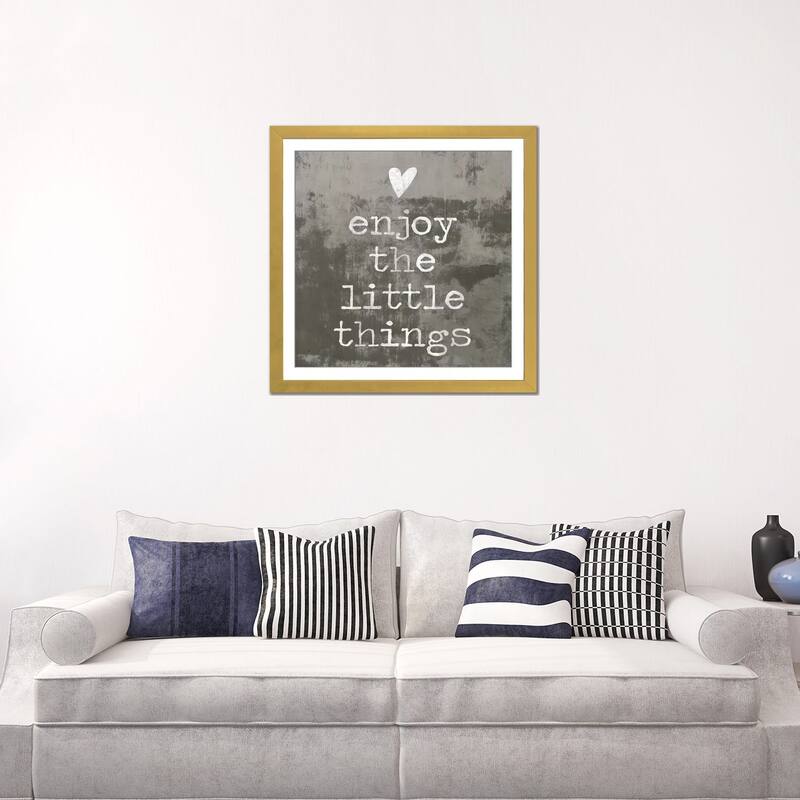 iCanvas "Enjoy The little things II" by Jamie MacDowell