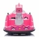preview thumbnail 5 of 16, 12V Kids Ride On Bumper Car W/Control, Spray With Light, 360 Degree Rotation, Safety Anti-Collision Strip, Music, Age 2-5. Pink
