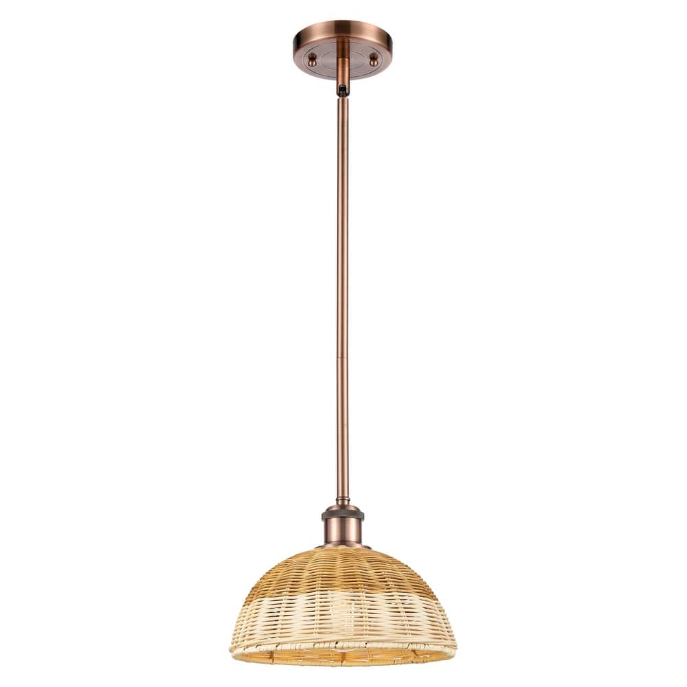 Innovations Lighting Endless Possibilities Ballston - Bristol Natural II - 1 Light 9" Stem Hung Mini Pendant