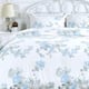 Option Blue Big Floral Duvet Set