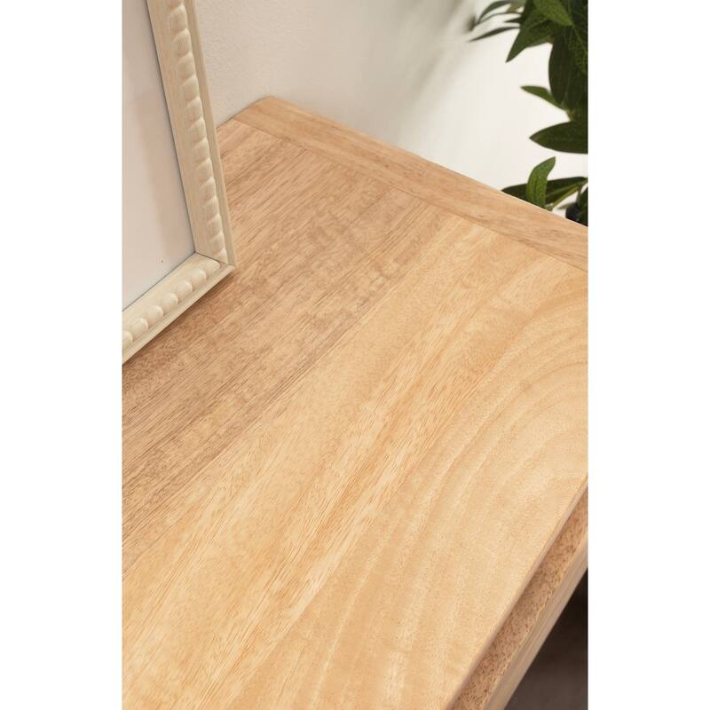 Kate and Laurel Kato Wood Floating Console Table