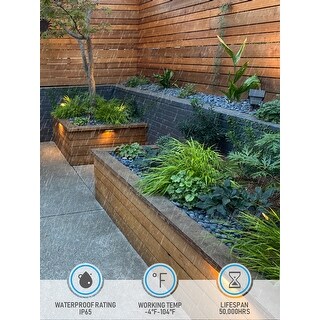 5CCT 8 Inch LED Low Voltage Step Lights, 12-24V AC/DC Deck Light ...