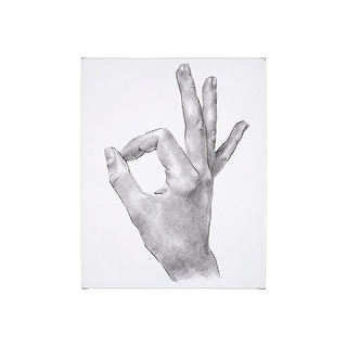 Hand Signs III (28 x 35) Canvas Art Print - Bed Bath & Beyond - 39290981