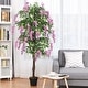 preview thumbnail 2 of 4, 6 Feet Fake Wisteria Tree Artificial Greenery Plants for Home Office