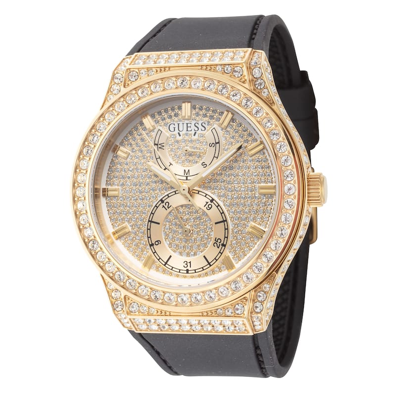 Guess Women's Princess 39mm Quartz Watch GW0439L2 - Black - One Size