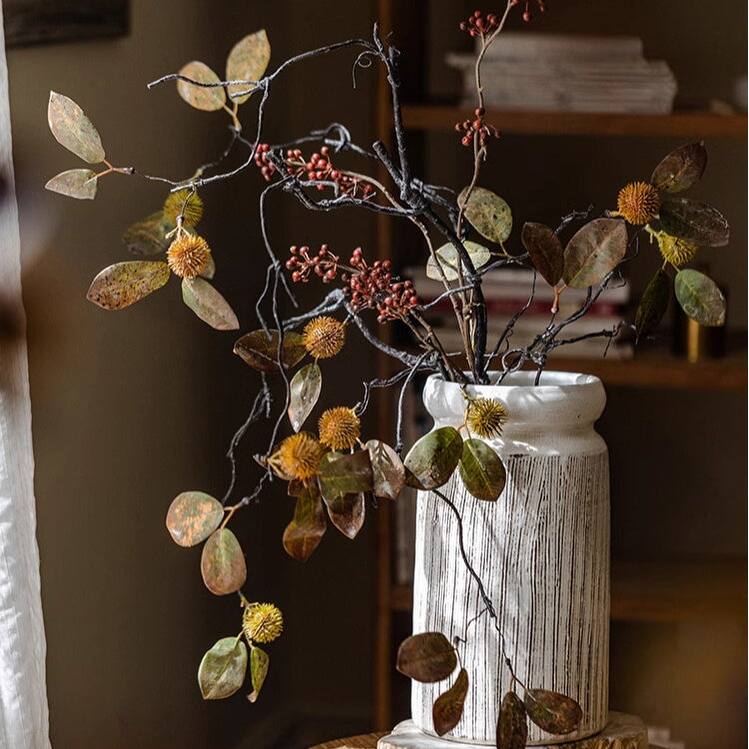 RusticReach Chestnut Leaf Brach Stem 44.5" Tall