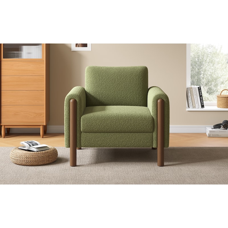 33.5" Upholstered Accent Chair