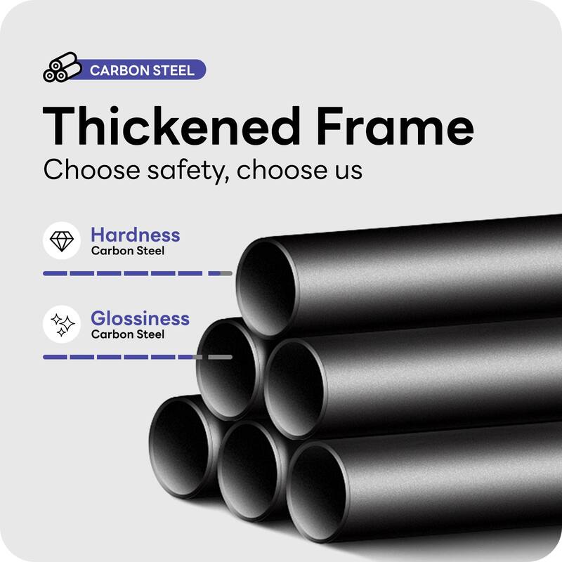 Bunk Bed Twin Over Twin, Heavy Duty Metal Bunk Twin Bed Frames with Safety Guard Rails & Ladder