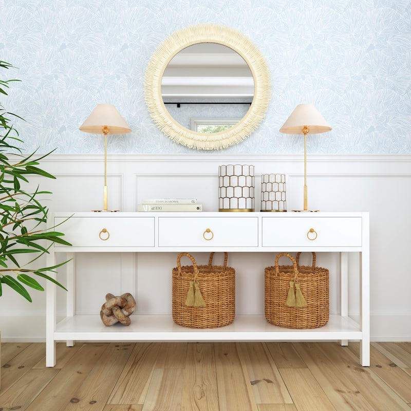 Lark 3 Drawer 65" Console Table