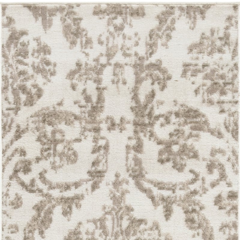 Foyu Power Loomed Distressed Abstract Stain Resistant Area Rug By HomeRoots - 87' X '27' X '0.5