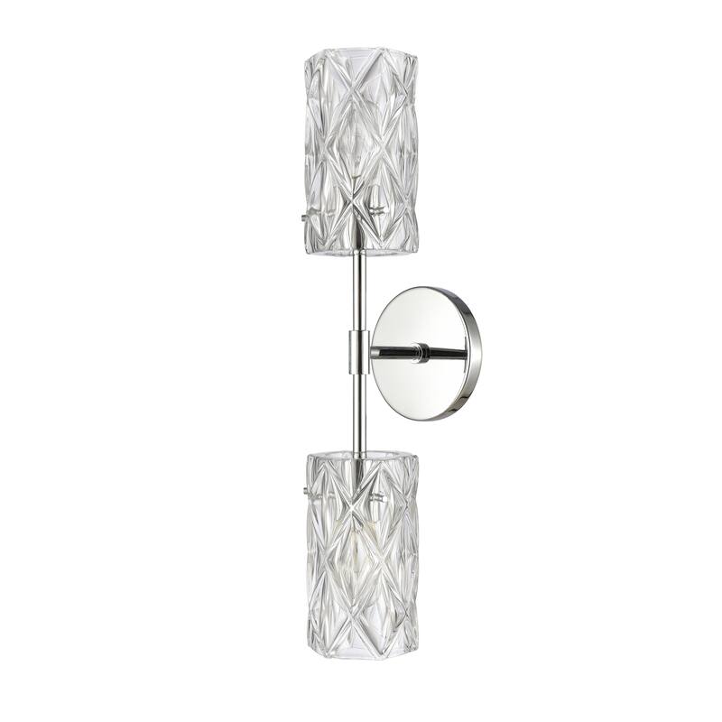 Elk Home Formade Crystal Polished Chrome With Crystal 1 Light Sconce