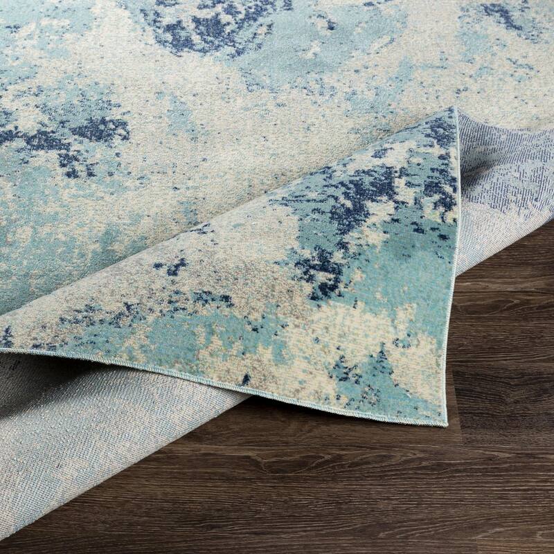 Michele Indoor / Outdoor Abstract Industrial Area Rug