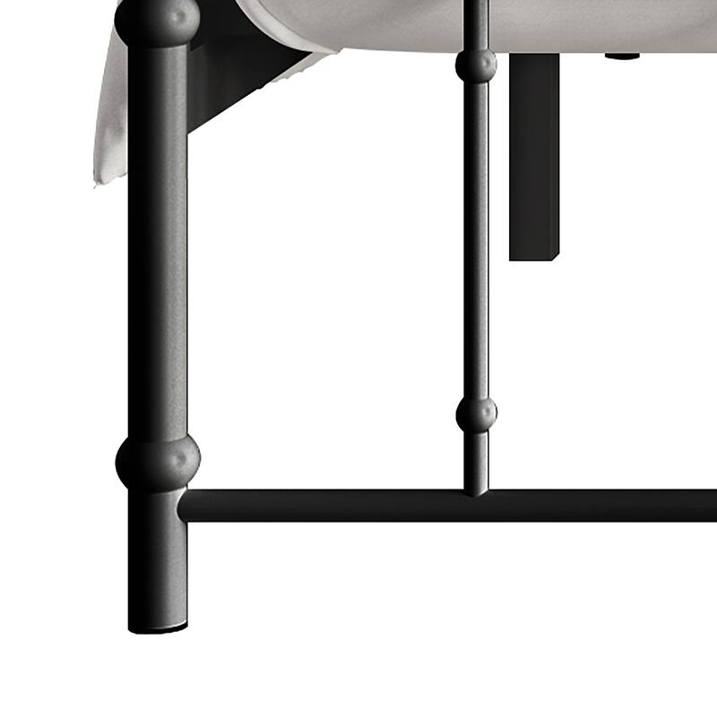 CraftPorch Victoria Style Metal Platform Bed