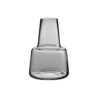 Holmegaard Flora Vase, Medium, Smoke - 9.4"