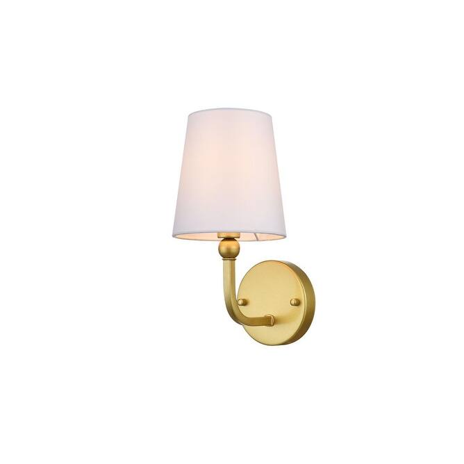 Elegant Lighting LD7322W6 Senna 12" Tall Bathroom Sconce