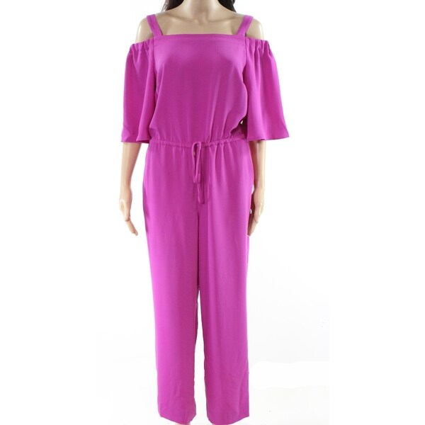 ralph lauren cold shoulder jumpsuit