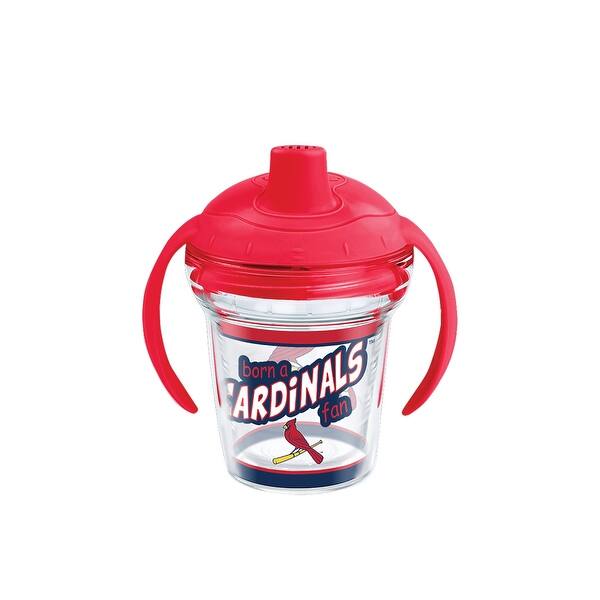 MLB St Louis Cardinals Born A Fan 6oz. Sippy Cup with lid Tervis