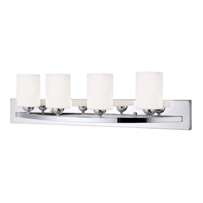 Canarm Hampton 4 Light 32" Wide Bathroom Vanity Light - Chrome