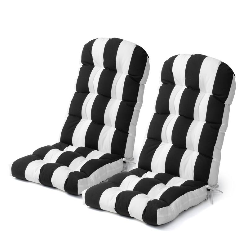Outdoor Patio Adirondack Rocking Chair Cushions Thickened Chair Pad with Sunbrella