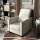 preview thumbnail 9 of 27, Furniture of America Haynes Traditional Wood Padded Recliner Chair