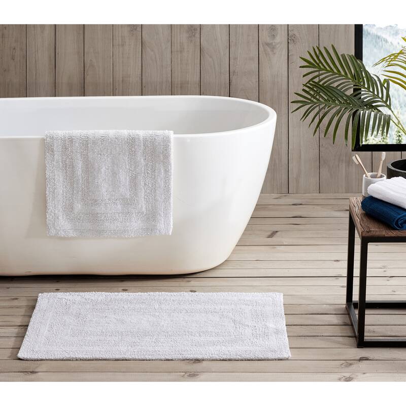 Eddie Bauer Logan Cotton 2 Piece Bath Rug Set