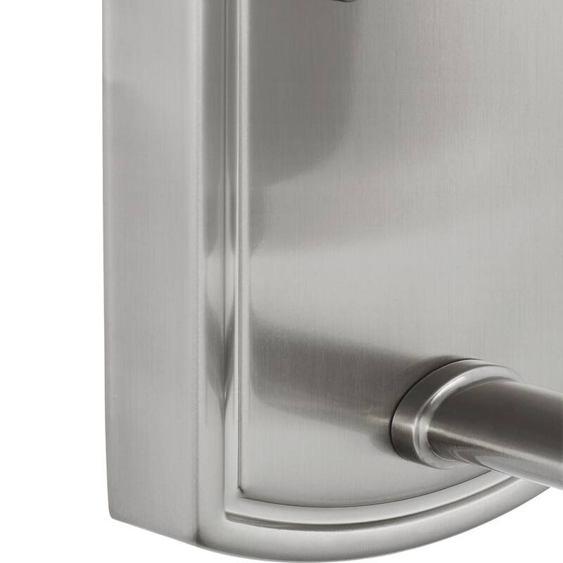 Adley Collection One-Light Brushed Nickel Etched Opal Glass New Traditional Bath Vanity Light - 4.5 in x 6 in x 7.75 in