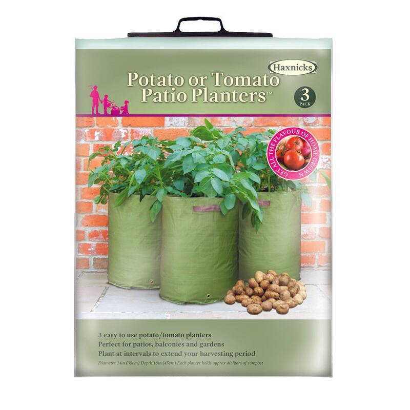 Haxnicks Potato/Tomato Patio Planter 3 pack