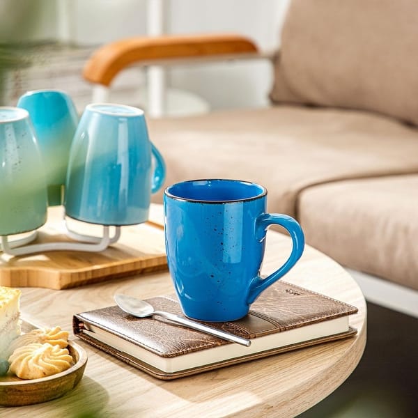Coffee Mug Set of 4, Ceramic 12 Oz Coffee Cups - Bed Bath & Beyond -  39997589