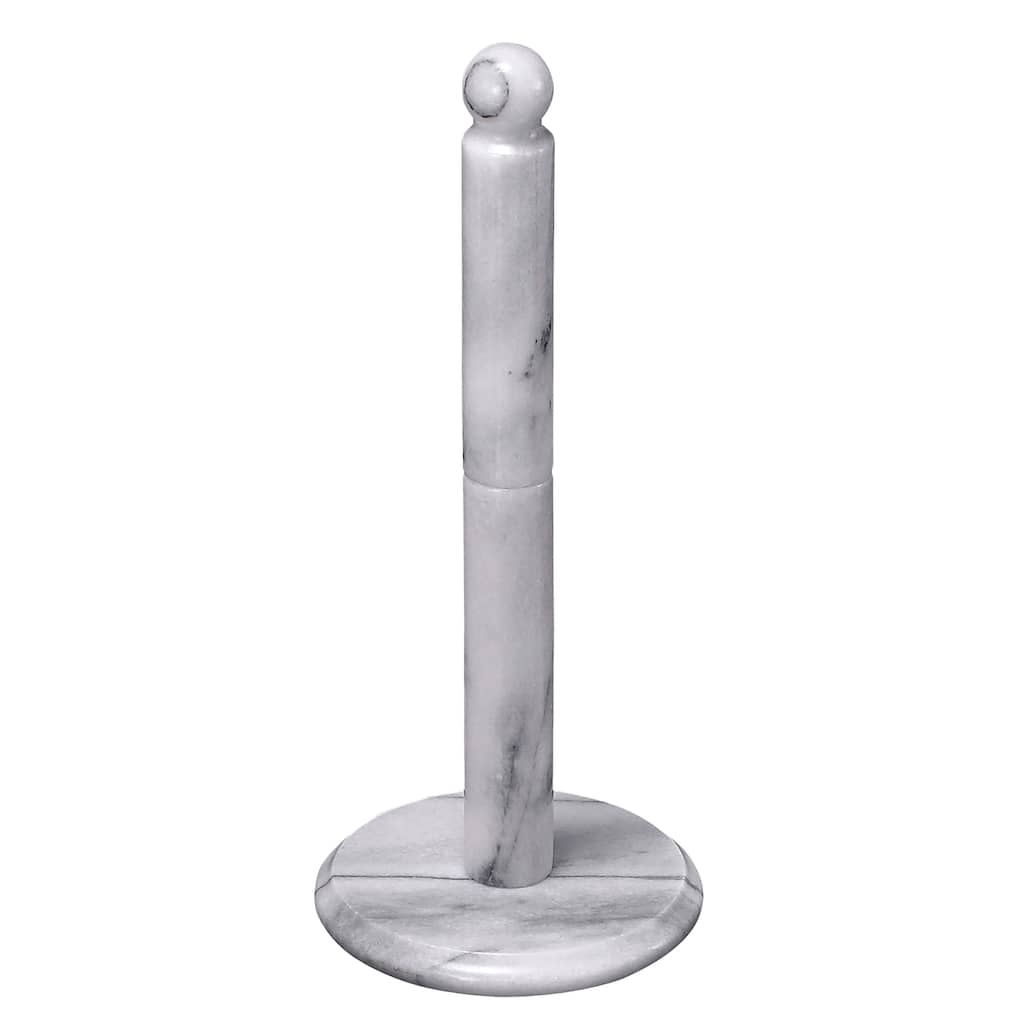 Creative Home White Marble 12.5"H Upright Paper Towel Holder