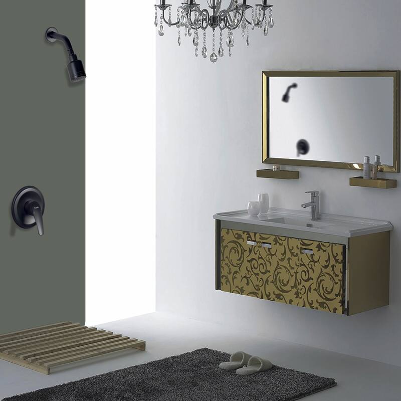 Clihome Single-Function Shower Trim Kit Valve Included