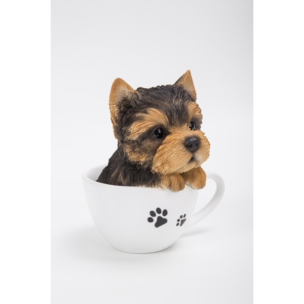 Teacup Yorkshire Terrier Puppy Statue On Sale Bed Bath