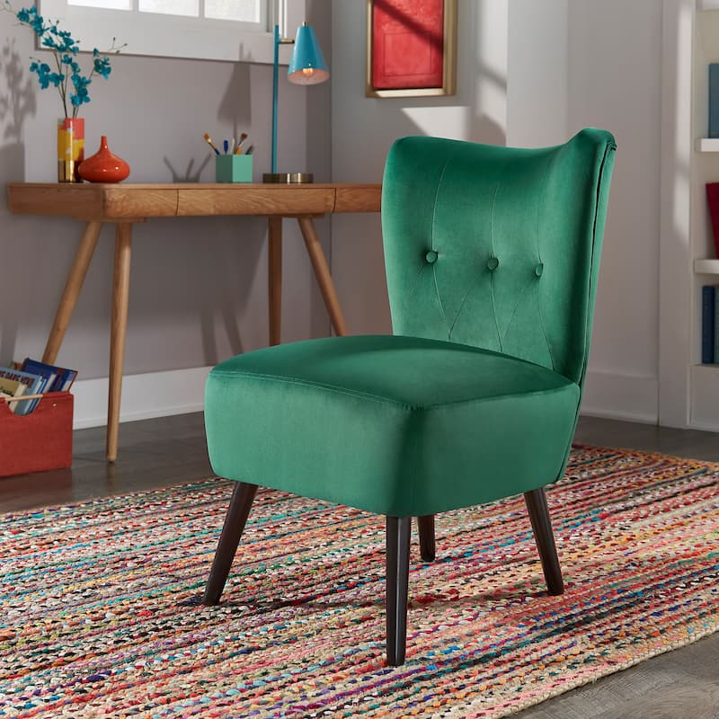 Imani 22.5" Wide Tufted Accent Chair by iNSPIRE Q Bold