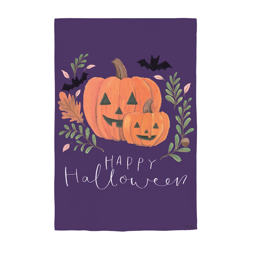 Spooky Season Suede Garden Flag