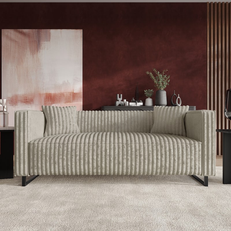 CraftPorch Mid Century Modern Upholstered Sofa