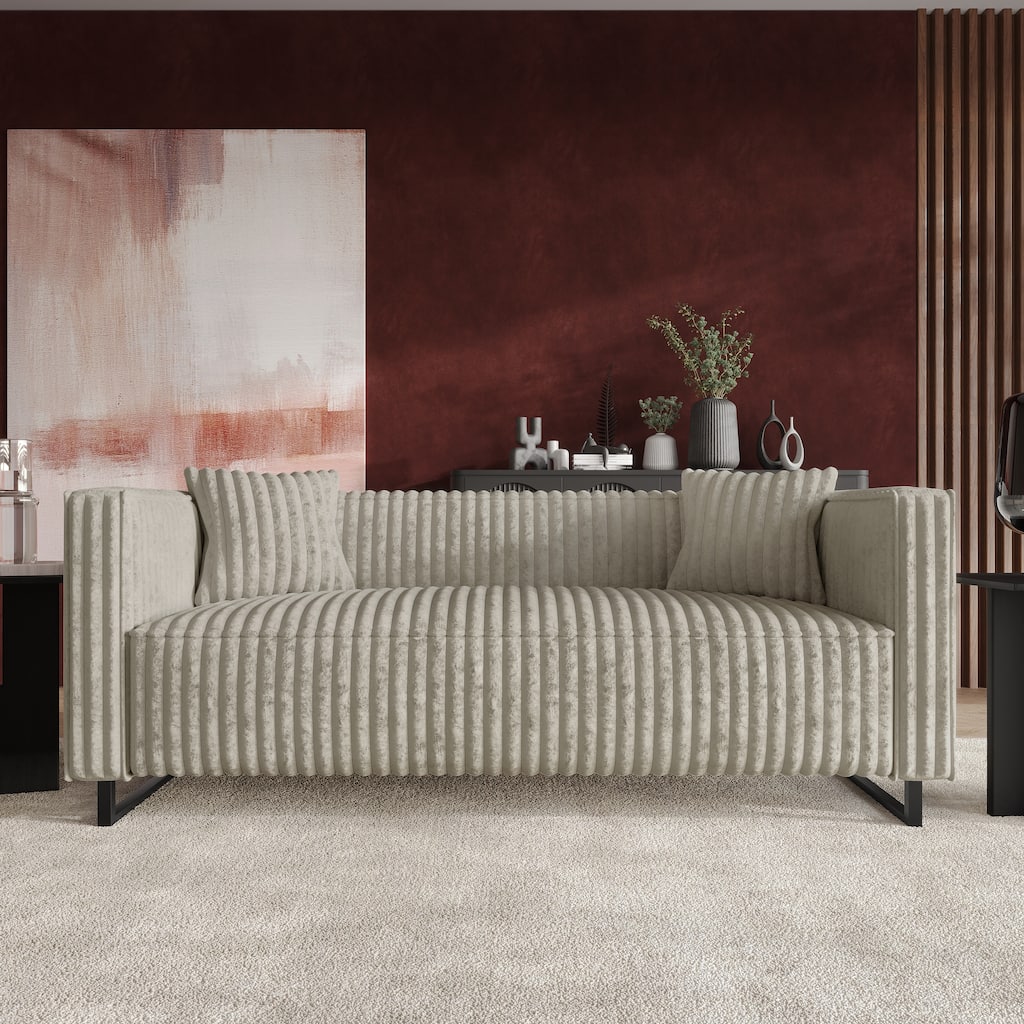 CraftPorch Mid Century Modern Upholstered Sofa