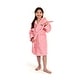 preview thumbnail 12 of 17, Sweet Kids 100% Polyester SUPER PLUSH Double Brushed Hooded Bathrobe - TURTLE