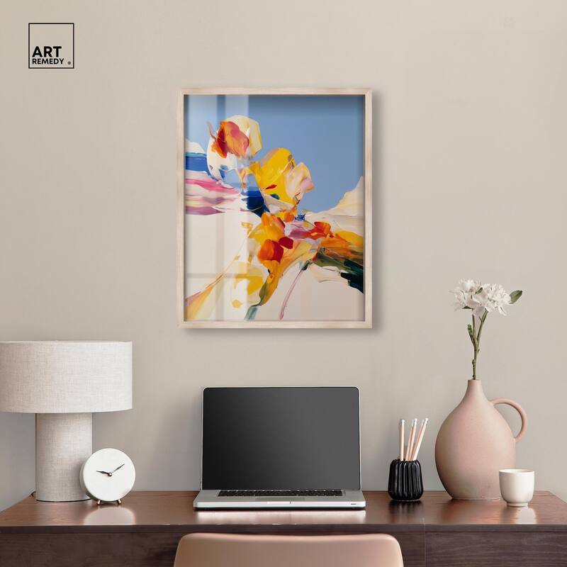 Flippant Bloom II Shadowbox by Art Remedy