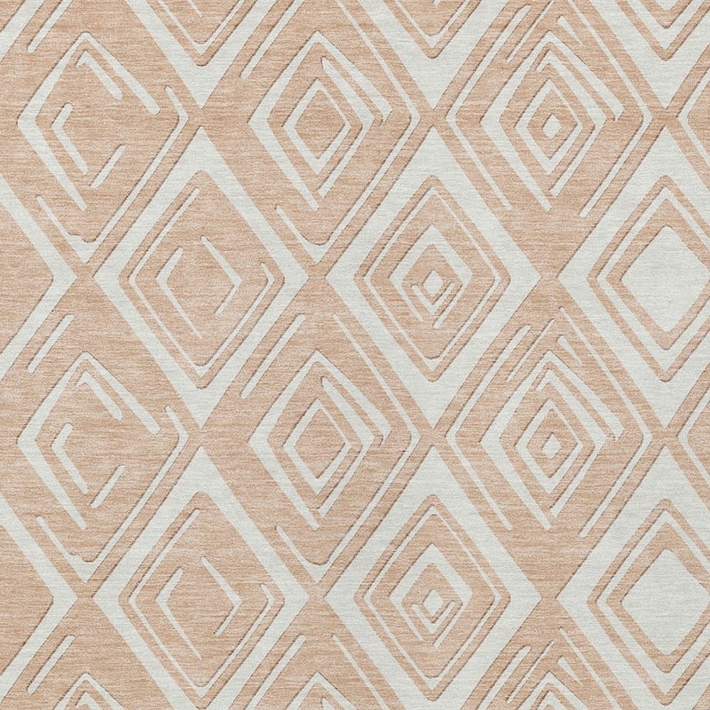 HomeRoots Geometric Transitional Rectangle Outdoor Rug